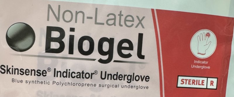 画像6: 米軍実物 バイオジェルコーティング メディカルアンダーグローブ  サイズ　8 (6)