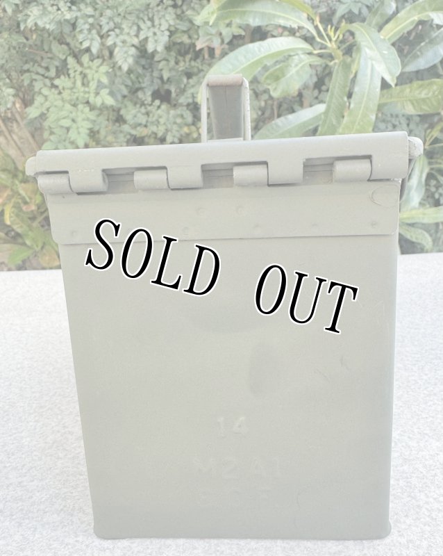 画像4: 米軍実物 AMMO BOX 弾薬ケース 7.62 MM ツール BOX   (4)