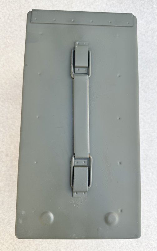 画像7: 米軍実物 AMMO BOX 弾薬ケース 7.62 MM ツール BOX ❶ (7)