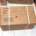 画像1: 米軍実物 2025年10月検【アメリカル】MREレーション非常食/戦闘食 MENU-B (1)