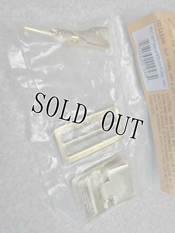 画像4: 米海兵隊ドレス/ベルト/ネクタイピン/ベルトバックル/セット   Officers Equipment co (4)