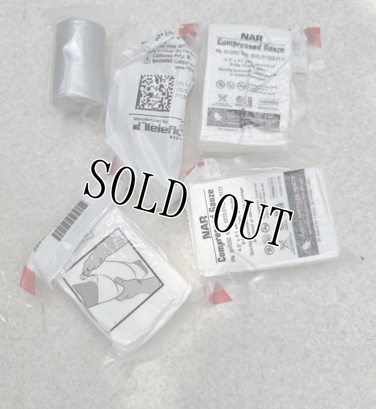 画像12: 米軍実物 USMC Combat Lifesaver Kit NORTH AMERICAN RESCUE (12)