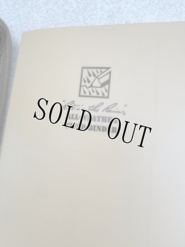 画像2: 米軍放出品 Rite In the Rain 防水 バインダーキット ブラウンカバー バインダー  (2)