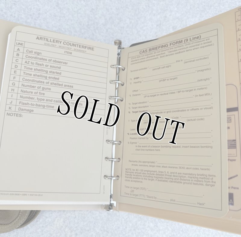 画像6: 米軍放出品 Rite In the Rain 防水 バインダーキット ブラウンカバー バインダー  (6)