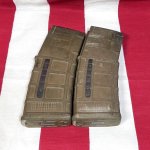 画像2: 米軍実物 MAGPUL PMAG 30 GEN M3 AR-15/M4/M16 30連マガジン   WINDOW 両窓 30rd マグ 5.56mm コヨーテタン　2個セット  (2)