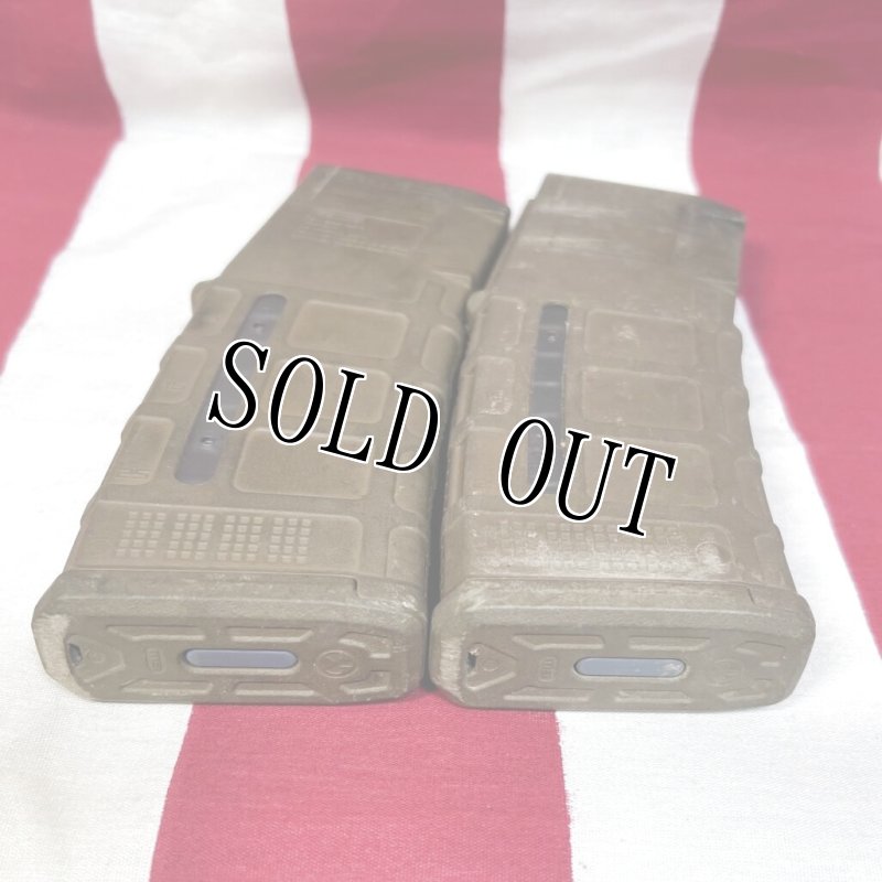 画像3: 米軍実物 MAGPUL PMAG 30 GEN M3 AR-15/M4/M16 30連マガジン   WINDOW 両窓 30rd マグ 5.56mm コヨーテタン　2個セット  (3)