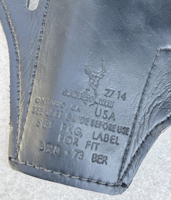 画像3: 米軍実物 SAFARILAND 328-73   ヒップホルスター Beretta  (3)