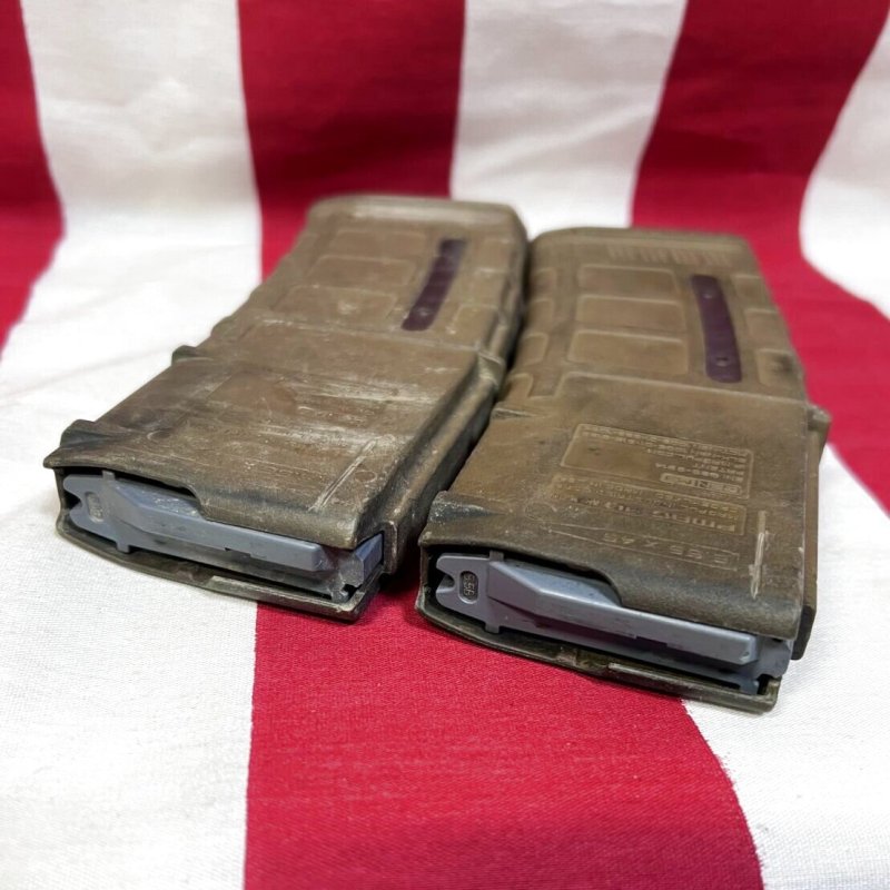 画像4: 米軍実物 MAGPUL PMAG 30 GEN M3 AR-15/M4/M16 30連マガジン   WINDOW 両窓 30rd マグ 5.56mm コヨーテタン　2個セット  (4)