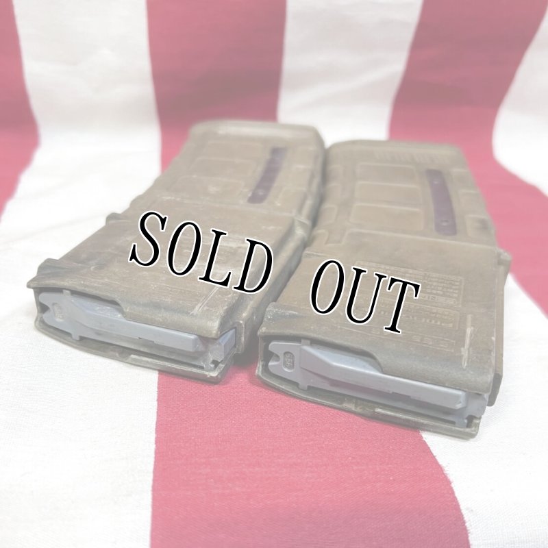 画像4: 米軍実物 MAGPUL PMAG 30 GEN M3 AR-15/M4/M16 30連マガジン   WINDOW 両窓 30rd マグ 5.56mm コヨーテタン　2個セット  (4)