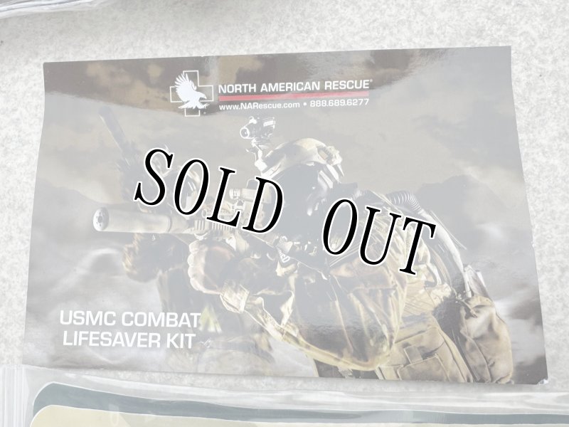画像10: 米軍実物 USMC Combat Lifesaver Kit NORTH AMERICAN RESCUE (10)