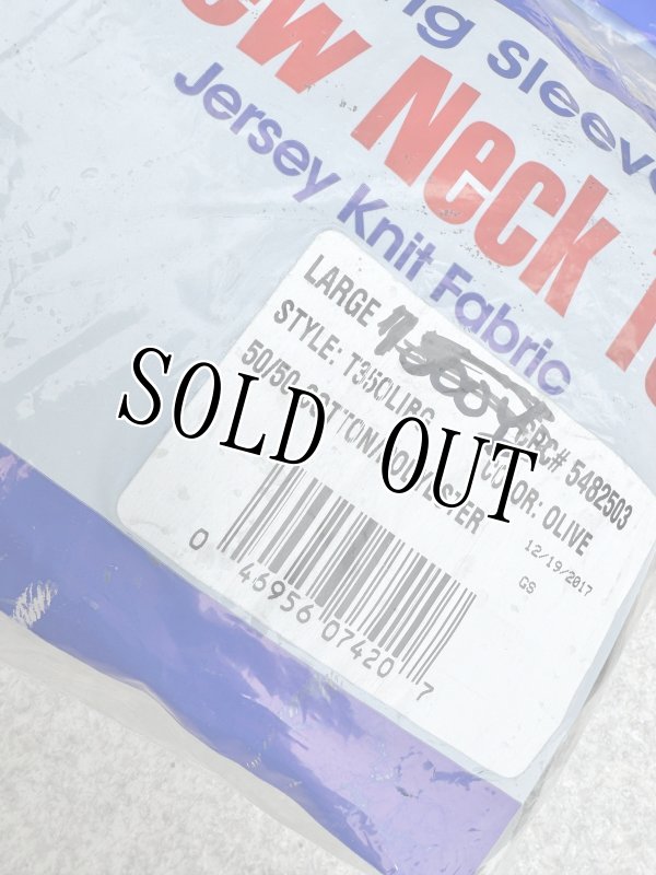 画像4: 米軍実物 USMC　DRI-DUKE　OD ロングスリーブ MILITARY T-SHIRT LARGE (4)