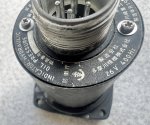 画像9: 米軍実物  INDICATOR, HYDRAULIC OIL PRESSURE（作動油圧計）  (9)