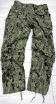 画像2: 米軍実物,US NAVY,　AOR2　NUW　迷彩パンツ　TYPEIII　LARGE-LONG (2)
