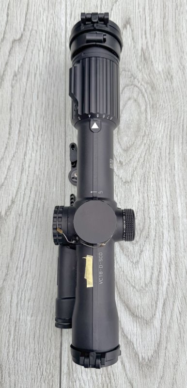 画像13: 米軍実物 Trijicon USMC SCO VCOG 1-8x28mm Red MRAD Tree Reticle Riflescope w/LaRue LT799 Mount, Tenebraex Flip Caps & Soft Case VC18-C-2400012 (13)