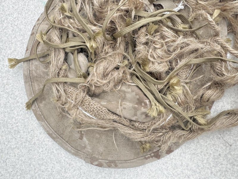 画像2: 米海兵隊実物 狙撃手 スナイパー    ギリーハット MEDIUM (2)