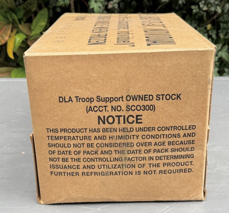 画像4: 米軍実物 ワーニック社 MREレーション/戦闘食 MENU-B 12個セット 2024年6月検品 (4)