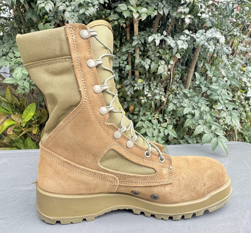 画像6: 米海兵隊実物 Belleville デザートマーパット コンバットブーツ 550ST (6)