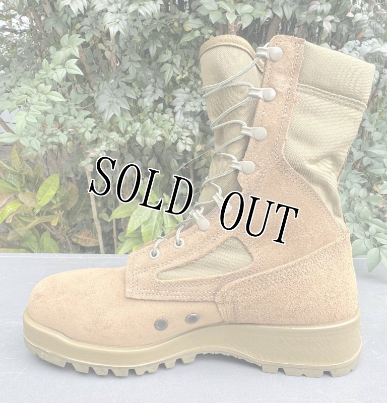 画像4: 米海兵隊実物 Belleville デザートマーパット コンバットブーツ 550ST (4)