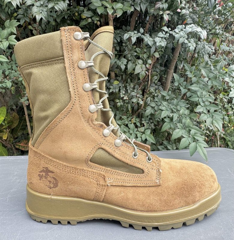 画像5: 米海兵隊実物 Belleville デザートマーパット コンバットブーツ 550ST (5)