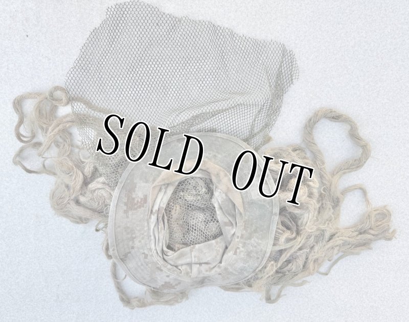 画像3: 米海兵隊実物 狙撃手 スナイパー    ギリーハット SMALL (3)