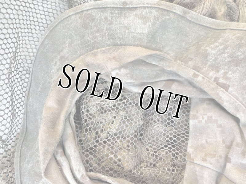 画像4: 米海兵隊実物 狙撃手 スナイパー    ギリーハット SMALL (4)