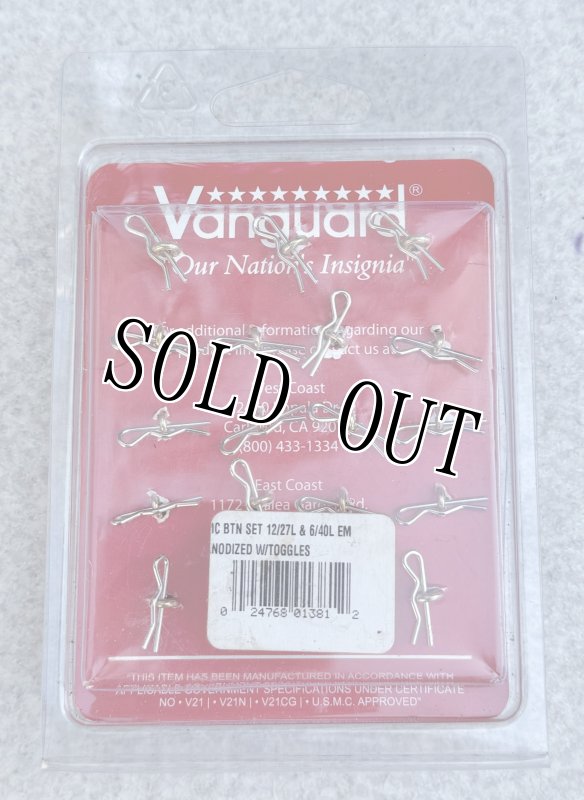 画像2: 米軍放出品 U.S.MARINE CORPS BUTTON SET: ENLISTED   (12-27 LIGNE AND 6-40 LIGNE) ボタン (2)