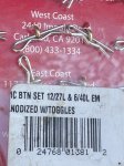 画像3: 米軍放出品 U.S.MARINE CORPS BUTTON SET: ENLISTED   (12-27 LIGNE AND 6-40 LIGNE) ボタン (3)