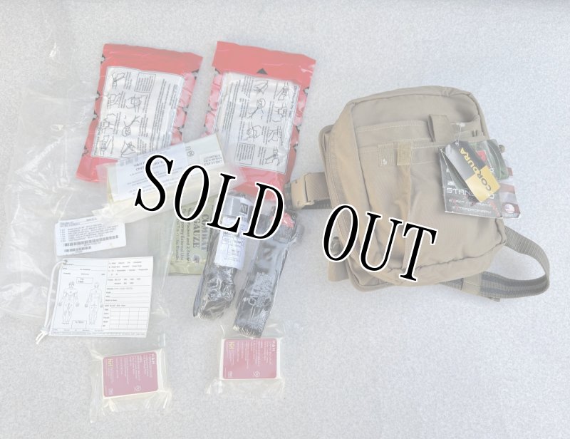 画像1: 米軍放出品 NORTH AMERICAN RESCUE メディカル レッグポーチ／トラウマキッドセット (1)