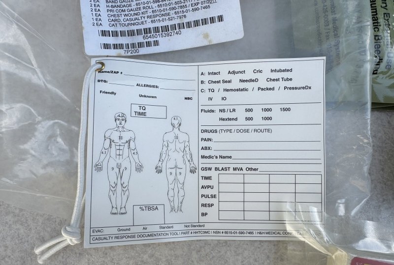 画像17: 米軍放出品 NORTH AMERICAN RESCUE メディカル レッグポーチ (17)