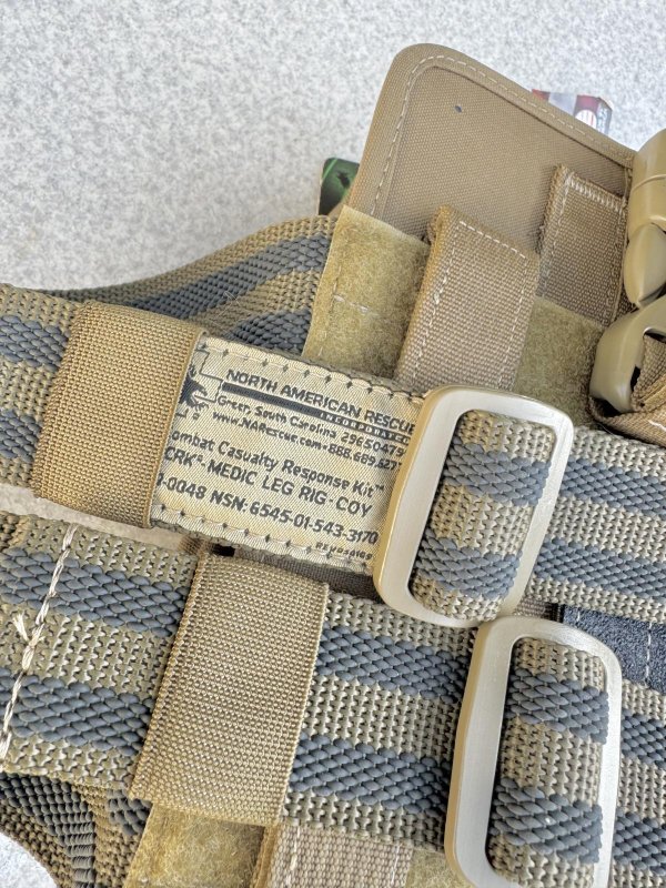 画像4: 米軍放出品 NORTH AMERICAN RESCUE メディカル レッグポーチ (4)