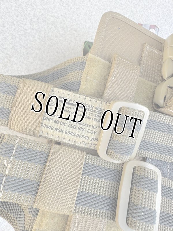 画像4: 米軍放出品 NORTH AMERICAN RESCUE メディカル レッグポーチ／トラウマキッドセット (4)