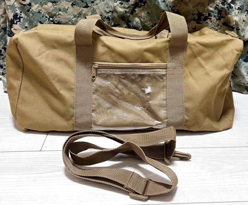 画像1: 米海兵隊放出品 CODE ALPHA TACTICAL GEAR コヨーテ ボストンバッグ (1)
