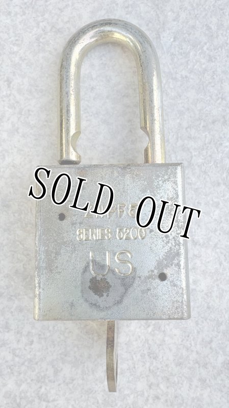 画像6: 米軍実物 軍用 AMERICAN LOCK 5200 南京錠 (6)