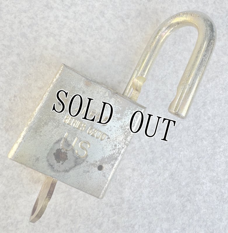 画像2: 米軍実物 軍用 AMERICAN LOCK 5200 南京錠 (2)