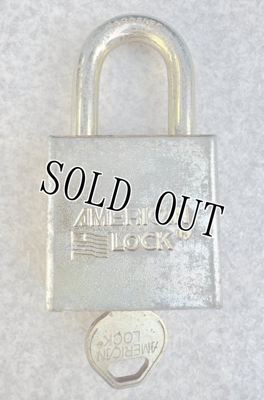 画像1: 米軍実物 軍用 AMERICAN LOCK 5200 南京錠 (1)