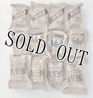 米軍実物 2025年10月検【アメリカル】MREレーション非常食/戦闘食 MENU