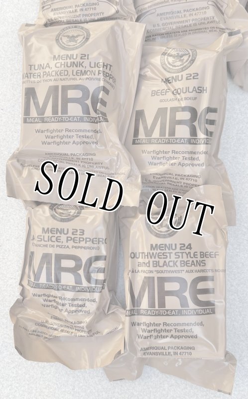 画像2: 米軍実物 2024年10月検【アメリカル】MREレーション/戦闘食 MENU-B (2)