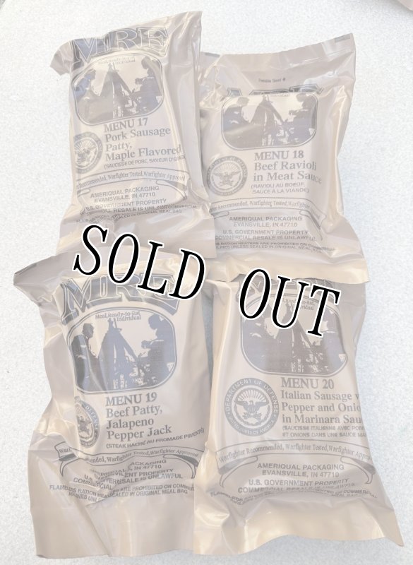 画像3: 米軍実物 2024年10月検【アメリカル】MREレーション/戦闘食 MENU-B (3)