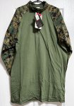 画像1: 米軍放出品 TRU-SPEC ウッドランドマーパットコンバットシャツ　 X LARGE-LONG (1)