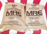 画像1: 米軍実物 2024年検【アメリカル】MREレーション/戦闘食 2個セット キャンプ 車中泊 (1)