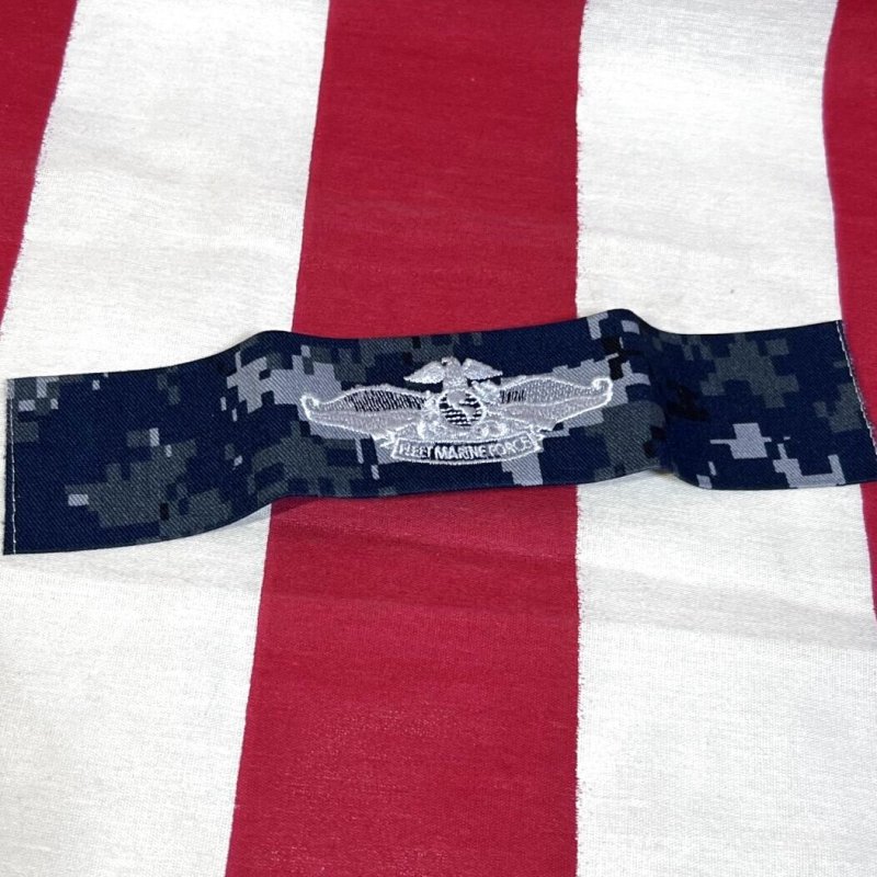 画像1: 米軍実物　U.S.NAVY　Fleet Marine Force ワッペン  (1)