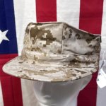 画像1: 米軍実物 US NAVY　デザートマーパット　CAP　LARGE (1)
