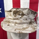 画像2: 米軍実物 US NAVY　デザートマーパット　CAP　LARGE (2)