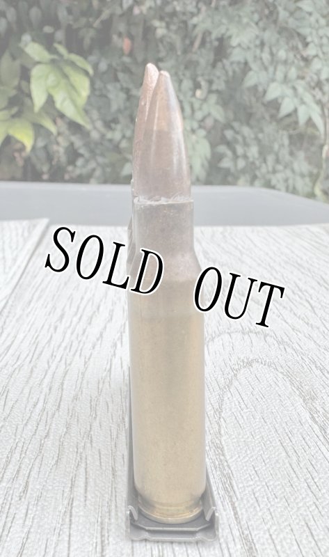 画像4: 米軍実物 7.62mm 空薬莢5連 薬莢 クリップ セット 使用済み 安全品 (4)