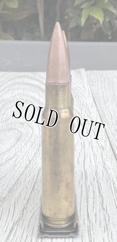 画像2: 米軍実物 7.62mm 空薬莢5連 薬莢 クリップ セット 使用済み 安全品 (2)