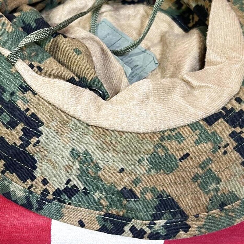 画像7: 米軍実物 ウッドランドマーパットブーニーハット　LARGE (7)
