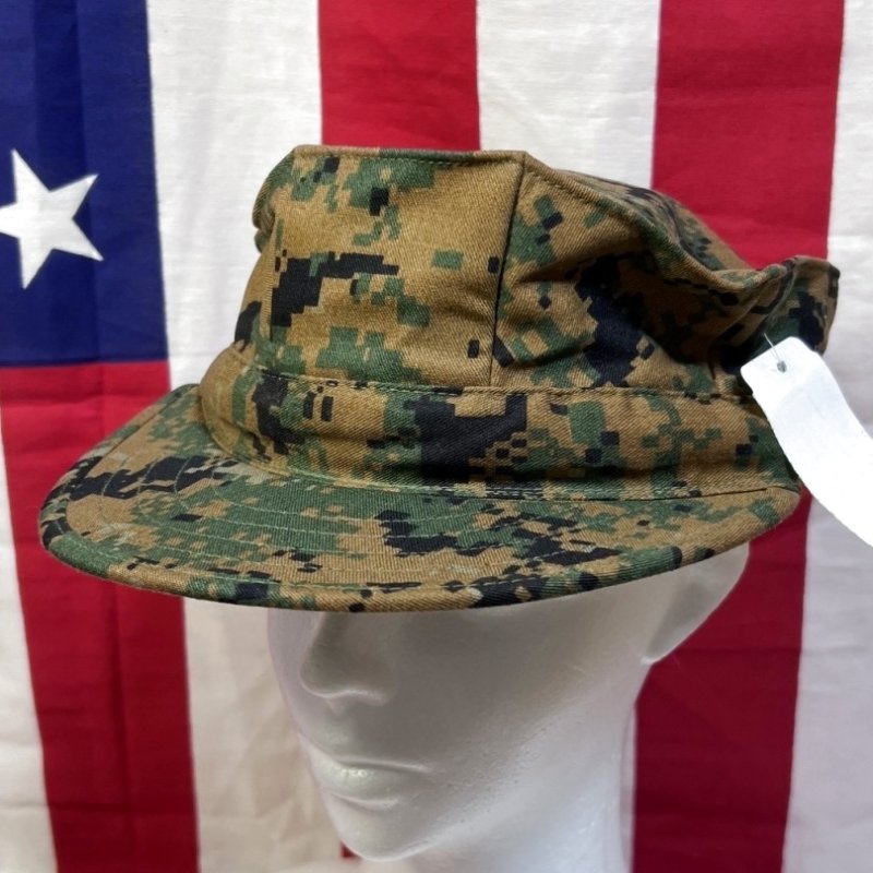 画像1: 米軍実物 US NAVY　ウッドランドマーパット　CAP　LARGE (1)