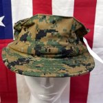 画像2: 米軍実物 US NAVY　ウッドランドマーパット　CAP　LARGE (2)
