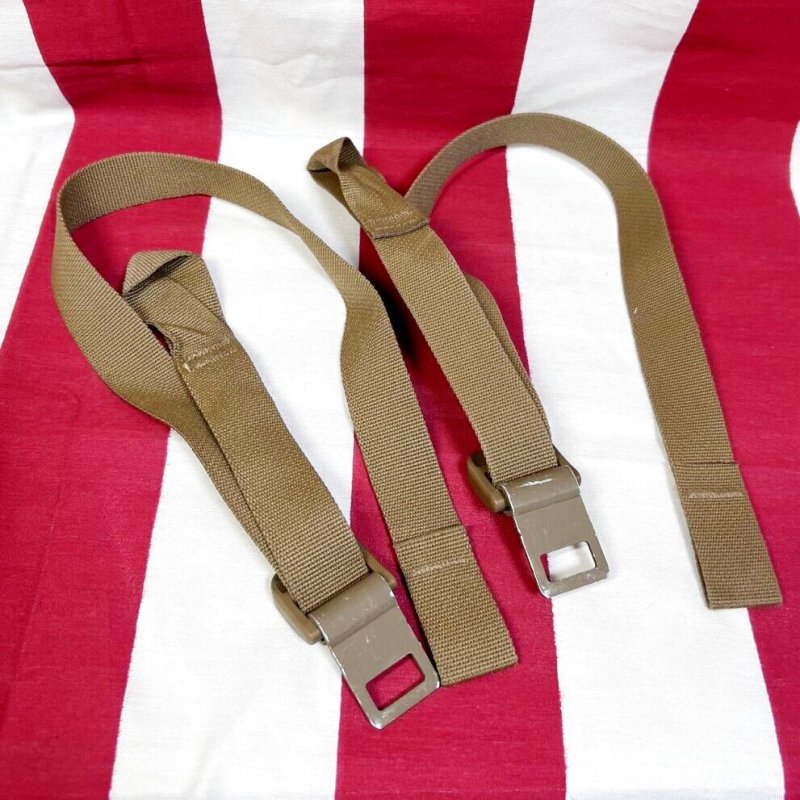 画像1: 米海兵隊実物 FILBE メインパック USMC クイックリリース ロアー ストラップ (1)