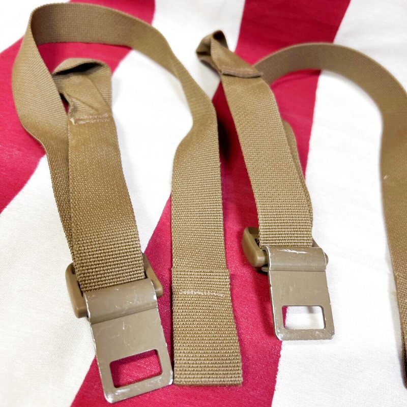 画像2: 米海兵隊実物 FILBE メインパック USMC クイックリリース ロアー ストラップ (2)